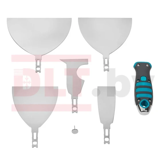 Набор шпателей со сменными лезвиями BIHUI (6 предметов) PTKSK6