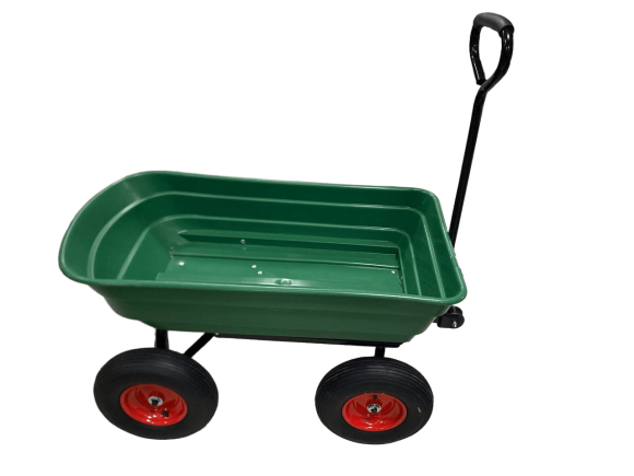 Тачанка 4-х колёсная с откидным кузовом ТС4243 300кг.