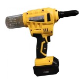 Аккумуляторный заклепочник SKytools SK64, 20В, 15000Н, 2.4-6.4мм, АКБ 2-шт (4А*ч), в кейсе Аккумуляторный заклепочник SKytools SK64, 20В, 15000Н, 2.4-6.4мм, АКБ 2-шт (4А*ч), в кейсе