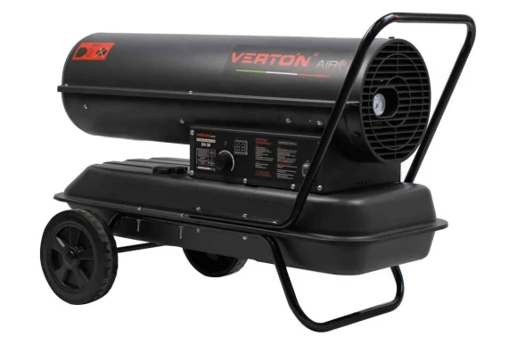 Пушка тепловая дизельная Air DH-36(36кВт,750м3/ч.,2,1л/ч,прям.нагрев,дисплей,манометр,дизель Verton