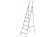 Стремянка алюминиевая 7 ступеней, 1.45м, 63-0-007 РемоКолор