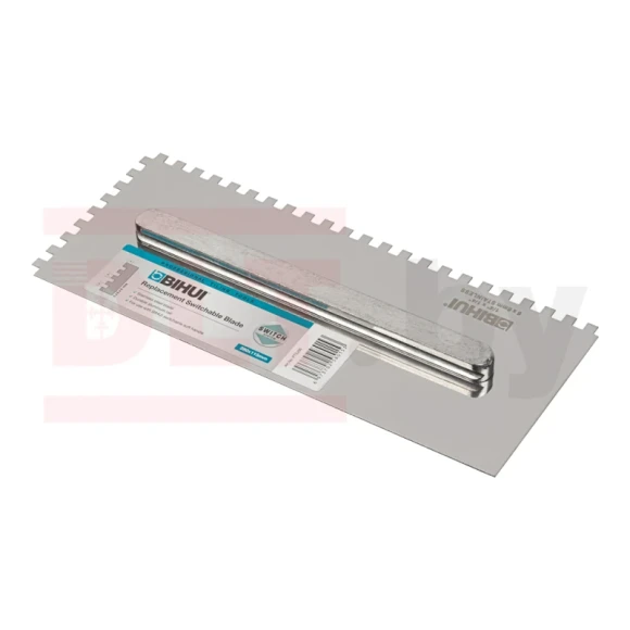 Лезвие сменное для набора гребенок BIHUI, 280*115мм, толщина 0,7мм, зуб 6мм PTSJ06