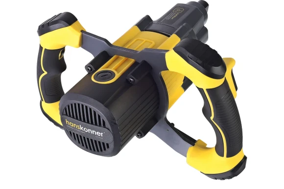 Миксер строительный Hanskonner HDM2018E, 1800Вт,0-440/0-780об/мин, патрон М14