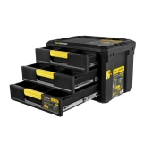 Ящик для инструментов 3 отсека модульный Hanskonner ,HANSTORAGE PLUS, 525х373х367 мм, HSP3DR Ящик для инструментов 3 отсека модульный Hanskonner ,HANSTORAGE PLUS, 525х373х367 мм, HSP3DR