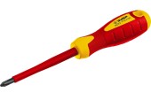 Отвёртка диэлектрическая PH2 х 100мм, до 1000В, ЗУБР Отвёртка диэлектрическая PH2 х 100мм, до 1000В, ЗУБР