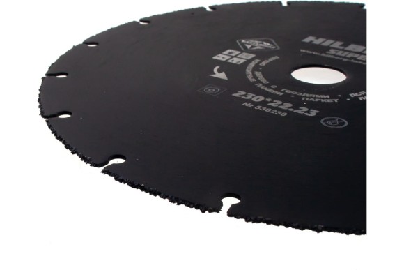 Диск отрезной по дереву 230 х 22.2мм, карбид-вольфрама, HILBERG Диск отрезной по дереву 230 х 22.2мм, карбид-вольфрама, HILBERG