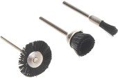 Щетки нейлоновые для бормашины, 3 шт. STAYER