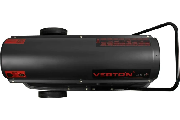 Пушка тепловая дизельная  Air DH-50(50кВт,980м3/ч.,3,2л/ч,прям.нагрев,дисплей,манометр,дизель Verton