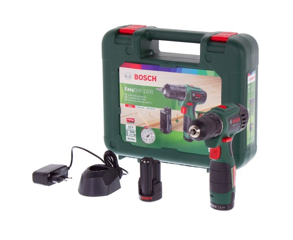 Шуруповёрт, аккум BOSCH EasyDrill 1200 30H/m 12В*1,5A/h*2шт. Шуруповёрт, аккум BOSCH EasyDrill 1200 30H/m 12В*1,5A/h*2шт.