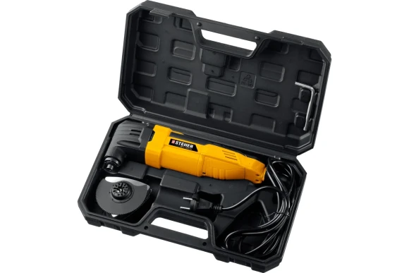 Реноватор(МФИ) STEHER  MFT-400 SK, 400Вт, 23000кол/мин, 3 насадки, в кейсе