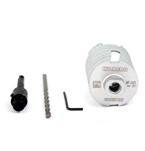 Коронка алмазная 68*60 мм,М16/SDS+ железобетон сухое HILBERG HM201 Коронка алмазная 68*60 мм,М16/SDS+ железобетон сухое HILBERG HM201