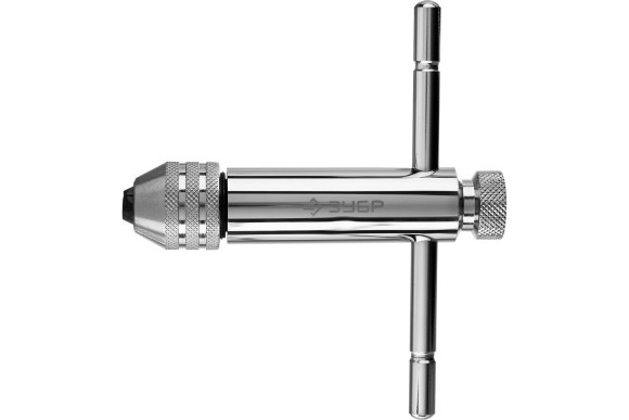 Метчикодержатель Т-образный с храповым мех. и реверсом М5 - М12 , ЗУБР Метчикодержатель Т-образный с храповым мех. и реверсом М5 - М12 , ЗУБР