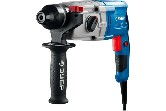 Перфоратор ЗУБР ЗП-30-900 К, 900Вт, 3.3Дж, SDS+, 30мм, 1000об/мин, в кейсе Перфоратор ЗУБР ЗП-30-900 К, 900Вт, 3.3Дж, SDS+, 30мм, 1000об/мин, в кейсе