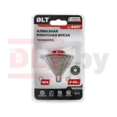 Фреза алмазная конусная по плитке 9-50 мм DLT 4407 Фреза алмазная конусная по плитке 9-50 мм DLT 4407