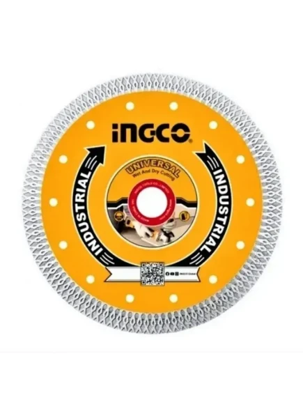 Диск алмазный 125*1,4 *22,2мм,керамогранит ультратонкий INGCO Диск алмазный 125*1,4 *22,2мм,керамогранит ультратонкий INGCO