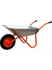 Тележка садово-строительная 1-колесо, 100л,200кг,24271,WB5009М1/100 БТМ