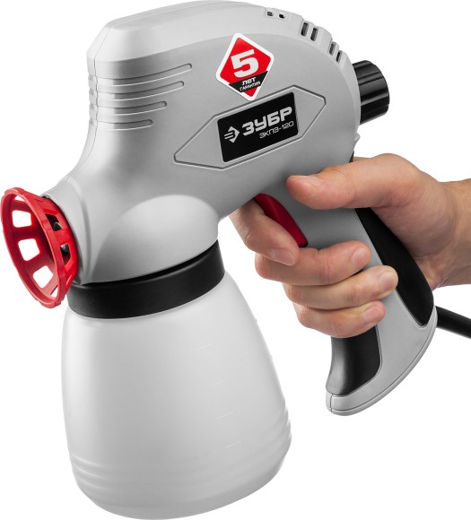 Краскопульт безвоздушный электрич. ЗУБР ЗКПЭ-120, 120Вт, 800мл, 0.8мм, 60DIN Краскопульт безвоздушный электрич. ЗУБР ЗКПЭ-120, 120Вт, 800мл, 0.8мм, 60DIN