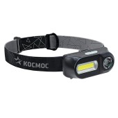 Фонарь светодиодный аккум., налобный, 3Вт, 180Лм, Li-Ion 1000mAh, заряд micro USB, KocAcHead3W Фонарь светодиодный аккум., налобный, 3Вт, 180Лм, Li-Ion 1000mAh, заряд micro USB, KocAcHead3W