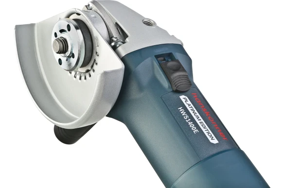 Шлифмашина угловая Hanskonner HWS1400E PLATINUM, 1400Вт, 125мм, 2800-11500об/мин,коробка