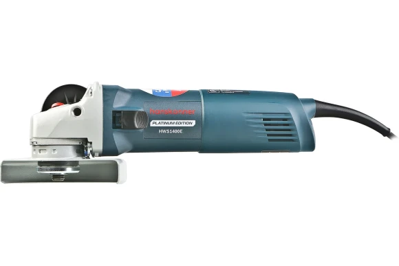 Шлифмашина угловая Hanskonner HWS1400E PLATINUM, 1400Вт, 125мм, 2800-11500об/мин,коробка