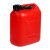 Канистра пластиковая красная для ГСМ 5л, РемоКолор