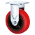 Колесо полиуретановое неповоротное  (обод из нейлона)/ d= 100, 240 кг.