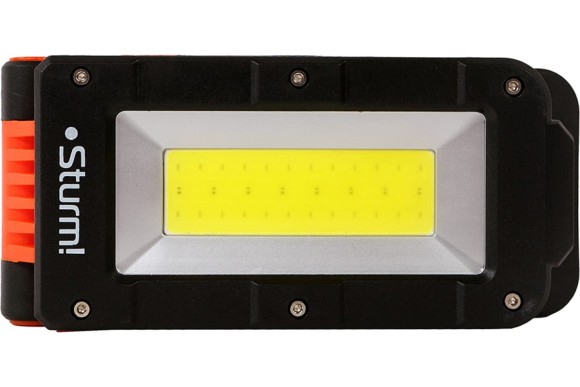 Фонарь прожектор МИНИ аккумул. 300 люм,,COB, магнитный Sturm