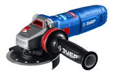 Шлифмашина угловая ЗУБР УШМ-П125-1505 ЭПСТ, флянец"МИГ"1500Вт, 125мм, 3000-9500об/мин, в коробке Шлифмашина угловая ЗУБР УШМ-П125-1505 ЭПСТ, флянец"МИГ"1500Вт, 125мм, 3000-9500об/мин, в коробке