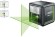 Лазерный нивелир BOSCH Quigo Green+MM2 +/-0,8мм/м.10м +штатив универсальный
