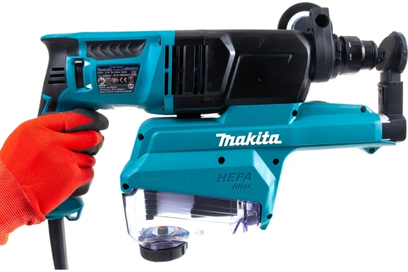 Перфоратор с пылесосом MAKITA HR 2652 800Вт, 2.9Дж, SDS+, 26мм, в кейсе Перфоратор с пылесосом MAKITA HR 2652 800Вт, 2.9Дж, SDS+, 26мм, в кейсе