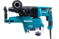 Перфоратор с пылесосом MAKITA HR 2652 800Вт, 2.9Дж, SDS+, 26мм, в кейсе Перфоратор с пылесосом MAKITA HR 2652 800Вт, 2.9Дж, SDS+, 26мм, в кейсе