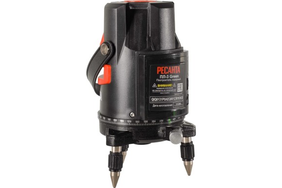 Лазерный нивелир ПЛ-3 Green Ресанта