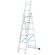 Лестница алюминиевая универсальная 3 секции, 6 ступеней, 3.36м, 63-3-006 РемоКолор