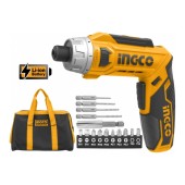 Отвёртка аккум.INGCO CSDLI0801 8В*1шт,6Н/м,220о/мин.+набо+сумка