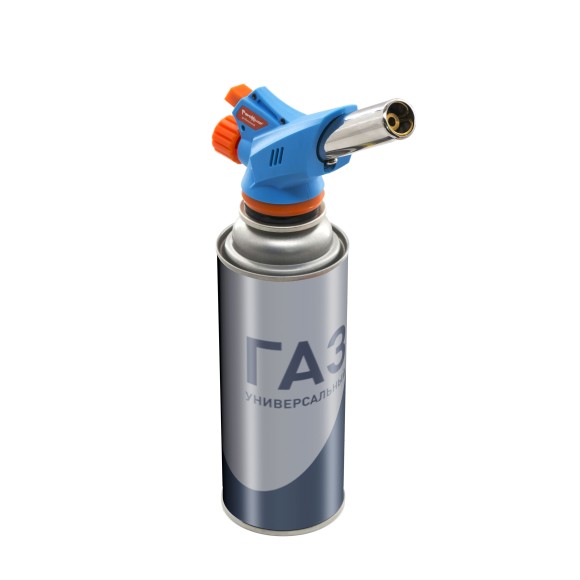 Горелка - насадка на балон,пьезоподжиг,вращен 360гр, 1300°С РемоКолор Горелка - насадка на балон,пьезоподжиг,вращен 360гр, 1300°С РемоКолор