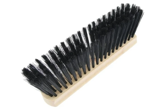 Щетка тротуарная деревянная 275*45мм, 5-ти рядная, без резьбы, без черенка Щетка тротуарная деревянная 275*45мм, 5-ти рядная, без резьбы, без черенка