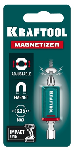 Держатель магнитный для бит и отвёрток MAGNETIZER KRAFTOOL