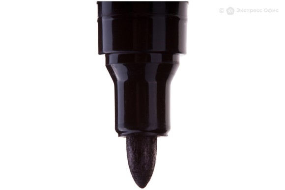 Маркер перманентный 2мм черный пулевидный  OfficeSpace "8004" PM_268