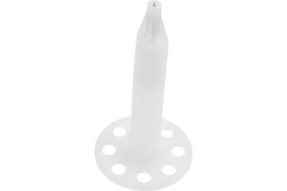 Дюбель-гриб тарельчатый с гвоздём 3,5*100мм 100шт для монтажного пистолета Fedast Дюбель-гриб тарельчатый с гвоздём 3,5*100мм 100шт для монтажного пистолета Fedast