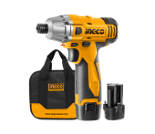 Шуруповерт аккум.INGCO CIDLI228121,12В*1,5А/ч*2шт,100Н/м,0-2000о/мин+сумка