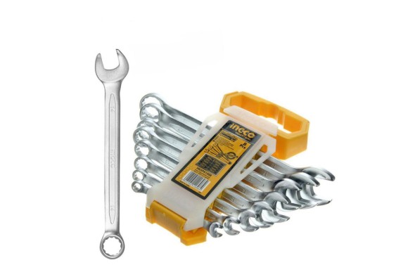 Набор комбинированных ключей INGCO 6-19мм 8шт HKSPA1088-I INDUSTRIAL