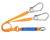 строп А двойной с 3 карабинами , 1,5м строп А двойной с 3 карабинами , 1,5м