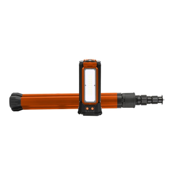 Мачта осветительная аккум. MAXPILER MTWL-03 (700/1500/3000 Лм, АКБ 4Ач, 3 свет.модуля, 2.5-10ч)