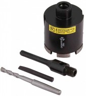 Коронка алмазная 68*60 мм,М16/SDS+ железобетон (серебряная пайка) TRIO-DIAMOND GC786 Коронка алмазная 68*60 мм,М16/SDS+ железобетон (серебряная пайка) TRIO-DIAMOND GC786