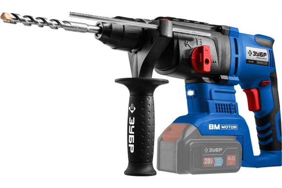 Перфоратор(BL) аккум. ЗУБР PB-260, 20В, 3Дж, SDS+, 26мм, без АКБ и ЗУ, в коробке Перфоратор(BL) аккум. ЗУБР PB-260, 20В, 3Дж, SDS+, 26мм, без АКБ и ЗУ, в коробке