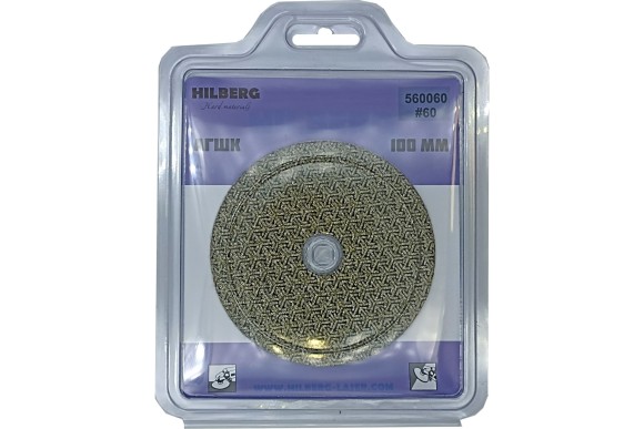 АГШК (черепашка) гальваническая 100мм, сухой, Р60, 560060 Hilberg АГШК (черепашка) гальваническая 100мм, сухой, Р60, 560060 Hilberg