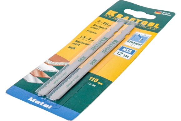 Пилка для лобзика KRAFTOOL T318 B Металл Пилка для лобзика KRAFTOOL T318 B Металл