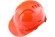 Каска защитная оранжевая с храповым механизмом