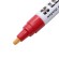 Маркер-краска красный,круглый наконечник 4мм LEKON Profi Корея 018104