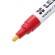 Маркер-краска красный,круглый наконечник 4мм LEKON Profi Корея 018104